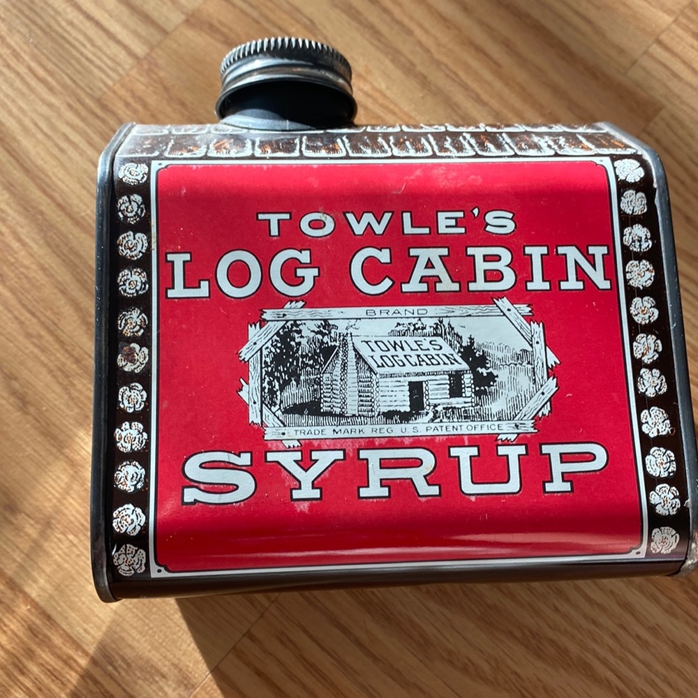 Towel’s Log Cabin Syrup Advertising Bank - General Mills